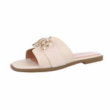 Beige mule Sandrine_