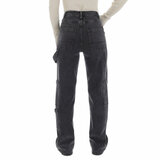 Zwarte cargo jeans_