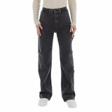 Zwarte cargo jeans_