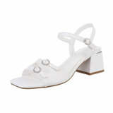 Sandales hautes blanches Kelly_