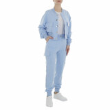 Licht blauwe cargo loungewear_