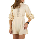 Classy beige romper_