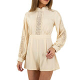 Classy beige romper_