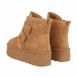 Camelkleurige daimen winterboot Dayna_