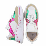 Fuchsia mixed lage sneaker Talihta_