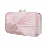 Rose clutchbag met satijn_