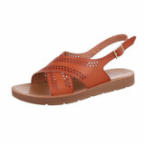 Sandales camel Blandine_