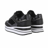 Zwarte hoge sneaker Binky_