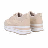 Beige hoge sneaker Maaike_