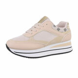 Beige hoge sneaker Binky_