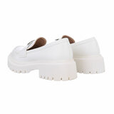 Witte mocassin Albana_