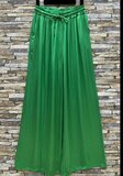 Groene broek in satin_