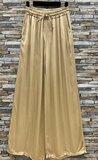 Gouden broek in satin_