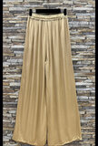 Gouden broek in satin_