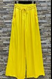 Pantalon jaune en satin  TEMPORARY SOLD OUT_