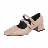 Beige lak pump  Betina_