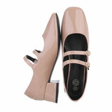 Beige lak pump  Betina_