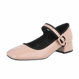 Beige lak pump  Becky_