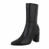 Bottines hautes noires Bibine_