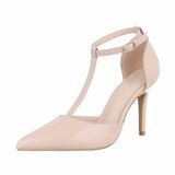 Beige lak pump Aurelie_