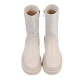 Beige boot Barbora_