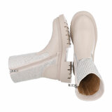 Beige boot Barbora_