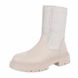 Beige boot Barbora_