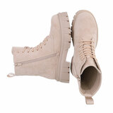 Beige suede boot Belita_