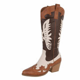 Bottes de cow-boy camel-beiges-brunes Tilly_