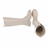 Beige hoge boot Anfisa_