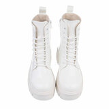 Witte lak boot Ceri_