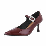 Bordeaux lak pump Duska_