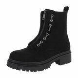 Zwarte suede boot Sigrid_