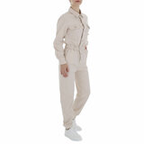 Modieuze beige jumpsuit_