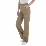 Kaki bruine cargo broek _