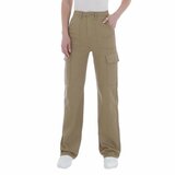 Kaki bruine cargo broek _