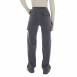 Grijze cargo broek _