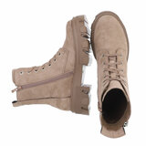 Kaki bruine daimen boot Aila_