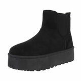 Zwarte daimen winterboot Marjon_