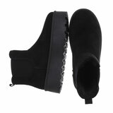 Zwarte daimen winterboot Marjon_