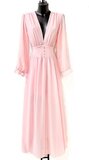 Stijlvolle rose maxi jurk_