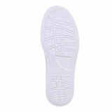 Zwart witte hoge textiel sneaker Marlyse_