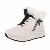 Beige hoge winter sneaker Nikkie_