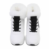 Witte hoge winter sneaker Nikkie_