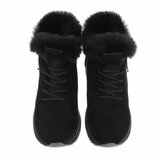 Zwarte hoge winter sneaker Nikkie_