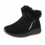 Zwarte hoge winter sneaker Nikkie_