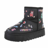 Zwarte meisjes winterboot Elsie_