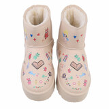 Bottes d'hiver pour filles beiges Elsie_