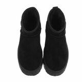 Bottes d'hiver pour filles noires en daim Vivie_