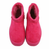 Fuchsia daimen meisjes winterboot Vivie_